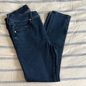Express Blue Skinny Jeans Sleek Fit